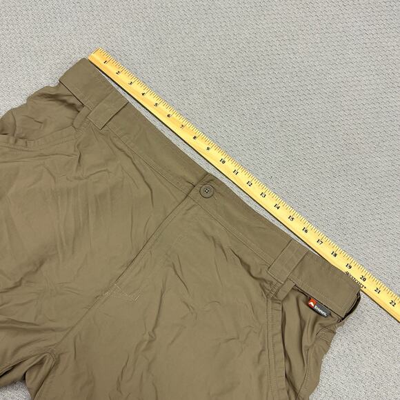 Simms Fishing Pants Mens XXL Tan Beige Convertible Nylon Straight Outdoor Casual - Picture 9 of 11